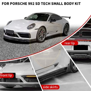 Ultimo Design Kit Carrozzeria in Fibra di Carbonio Stile Te-chart per Porsche <span class=keywords><strong>911</strong></span> 992 SD Labbro Anteriore e Posteriore Minigonne Laterali - Product Image 2