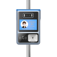 Terminal de paiement Android 14 pour bus avec NFC, GPS, Wifi 6, EMV L1 L2, lecture de codes QR, reconnaissance faciale et paiement de billets électroniques