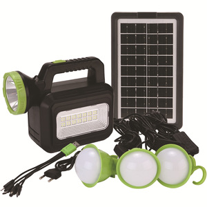 Sistema di Illuminazione Solare DT-9035B con Radio Bluetooth MP3, Kit di Energia Solare per Emergenze, Campeggio, Giardino e Strada - Product Image 6