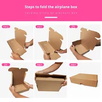 Emballages colorés en carton ondulé YW pour chaussettes et fourrures, avec poignée, logo personnalisable, tailles sur mesure, recyclables, offre spéciale