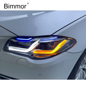 Bimmor 3 linterna del coche para <span class=keywords><strong>BMW</strong></span> <span class=keywords><strong>F10</strong></span> F18 2010-2016 la luz xenón actualizado modificado <span class=keywords><strong>M5</strong></span> faro LED plug and play - Product Image 3