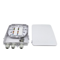 CO-NET IP65 3 Port Ringan dan Kompak Kotak Terminal Serat Optik 8 Inti untuk 1x8 PLC Splitter
