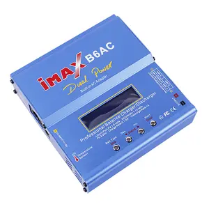 Imax b6 lipo battery balance charger 3S 2s lipo charger IMAX B6AC 80W Lipo Nimh Nicd Charger With Digital LCD Screen