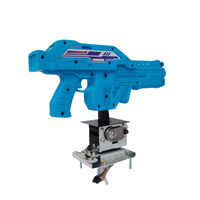 Vente chaude Machine de jeu d'arcade vidéo à pièces pour enfants en métal plastique en bois pistolet de tir modèle amusant jeu d'amusement