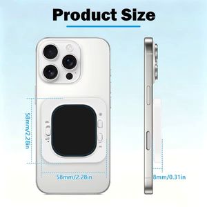 Support de téléphone D13 avec écran de contrôle pour <span class=keywords><strong>vlog</strong></span> et selfies, fixation par pince pour caméra arrière, compatible iOS - Product Image 3