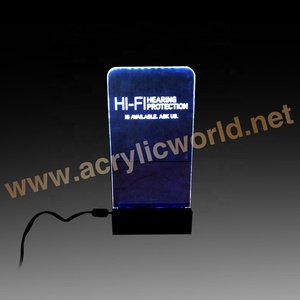 Exhibidor Acrílico LED Personalizable, Soporte Publicitario Acrílico con Iluminación LED - Product Image 4