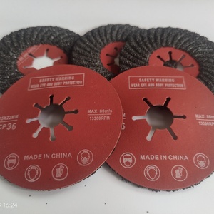 Dischi Semi-flessibili in carburo di silicio 100*16mm 16/24/36/46/60/80 grana 5 pollici mola disco disco abrasivo Flap - Product Image 3