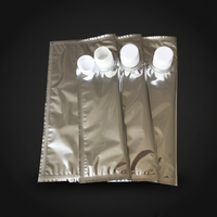 Sac de conditionnement aseptique BIB 20L en PE et nylon avec valve, imprimé en héliogravure, pour boissons, jus, lait et café