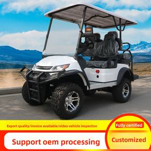 Voiturette de golf électrique tout-terrain, véhicule de transport pour zones panoramiques, navette immobilière, véhicule électrique à quatre roues pour le tourisme - Product Image 5