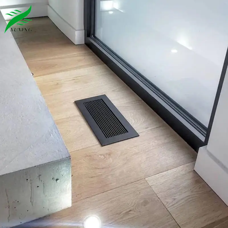 Hvac system floor register 4x10 removable metal frameless floor vent air floor vent cover