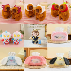 En gros, Peluches Kawaii <span class=keywords><strong>Batman</strong></span> de 8 pouces, jouets pour enfants, animaux en peluche de dessins animés et anime, pour machines à griffes - Product Image 3