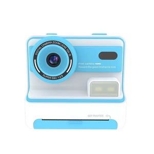 Appareil photo instantané pour enfants 1080P, 3 rouleaux de papier photo, cartes 32 Go, plastique, selfie, cadeaux parfaits pour Noël et les anniversaires - Product Image 5