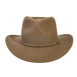 Chapeau de cowboy en pure <span class=keywords><strong>laine</strong></span> australienne de conception personnalisée Huayi Factory pour hommes - Product Image 2