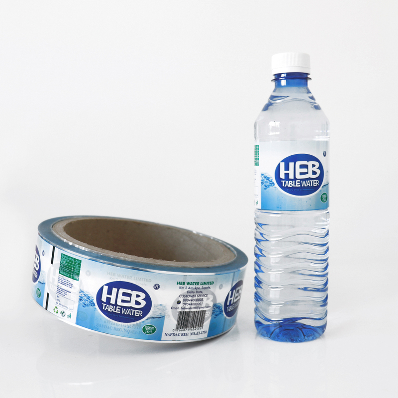Plastic Film Printing White BOPP Water