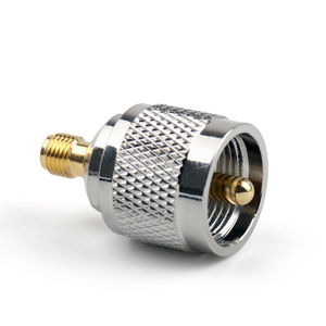 Adaptateur Connecteur RF Droit M/F Pièces PL259 Prise Mâle vers SMA Femelle Cuivre RoHS Câble Tactile LCD Mâle-Femelle CN JIA - Product Image 1