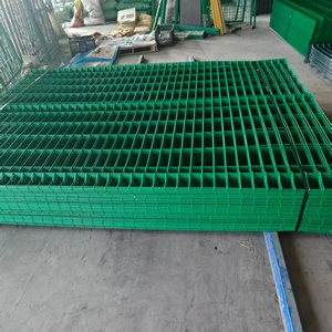 Bền <span class=keywords><strong>3D</strong></span> dây lưới an ninh hàng rào đào cột PVC khung 1.5m x 3.0m Kích thước cho trang trí sân vườn guardrails <span class=keywords><strong>3D</strong></span> mô hình - Product Image 6