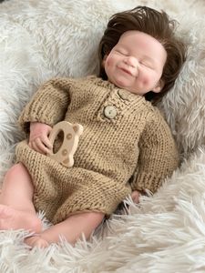 Poupée réaliste pour nouveau-né, 20 pouces, bébé fille endormi, réaliste, avec couche - Product Image 5