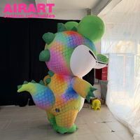 Costumes gonflables, modèle de mascotte personnalisé, costume d'animal gonflable, costume de crocodile de dessin animé gonflable
