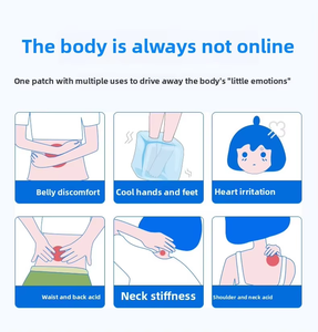 Moxibustión a base de hierbas personalizada, parche de calor para aliviar el dolor, parche de acupuntura de próstata, calentamiento corporal - Product Image 4
