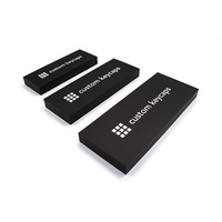 Scatola di imballaggio tastiera in carta ondulata personalizzata con rivestimento in spugna rivestimento UV e goffratura per coperchio e Base della tastiera
