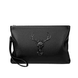 <span class=keywords><strong>กระเป๋า</strong></span>ถือผู้ชาย,<span class=keywords><strong>กระเป๋า</strong></span>คลัทช์ออกแบบแฟชั่นสไตล์ยุโรปอเมริกันซองเอกสารลายจระเข้<span class=keywords><strong>กระเป๋า</strong></span>ถือหนังแท้ - Product Image 1