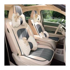 ชุดหุ้มเบาะรถยนต์หนังแท้สำหรับ Es350ดอดจ์นาวาร่าเรโนลต์สปอร์ตเน้นหนังกลับ EcoSport ชุดเต็มชุด<span class=keywords><strong>สีชมพู</strong></span> - Product Image 4