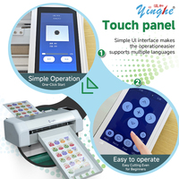 Máquina Plotter de corte de pegatinas Yinghe 330mm de ancho Máquina de corte de escritorio digital Cámara CCD automática Plotter de papel
