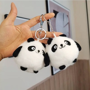 Xu hướng sản phẩm 2025 New arrivals <span class=keywords><strong>Panda</strong></span> sang trọng Móc Khóa chất lượng cao polyester đồ chơi với PP bông dễ thương phong cách siêu mềm - Product Image 6
