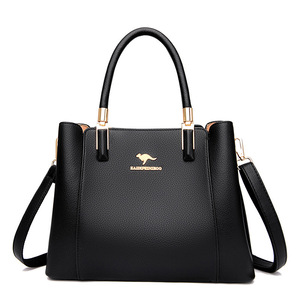 Sacs à main en cuir PU souple pour femmes, très tendance, sacs à bandoulière de luxe de créateur, grande capacité, sacs fourre-tout pour le shopping - Product Image 1