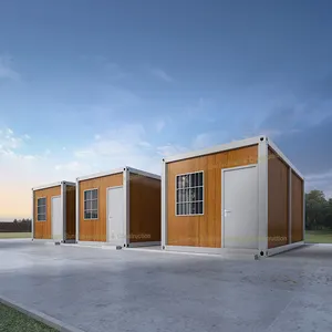 Bingkai Struktur Logam Rumah Tangga Modul Nyaman Bingkai Buatan Rumah Kontainer Pak Datar untuk Dijual Di UEA Harga