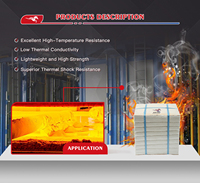Module de fibres céramiques à faible densité de Chine, qualité standard pour isolation thermique des fours et des fours à combustion, avec ancrage, vente en gros OEM