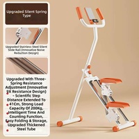 Mini simulateur d'escalade vertical pliable pour usage domestique, appareil de cardio-training