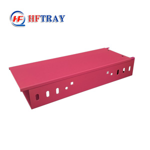 Goulotte de câblage industrielle en métal étanche, ignifuge, résistante à la corrosion, en acier thermolaqué robuste pour l'extérieur et la construction - Product Image 2