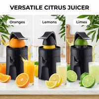 Elektrische roestvrijstalen citruspers met automatische pulpverwijdering, waterdicht, lekvrij, huishoudelijke slowjuicer