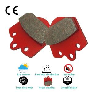 Plaquettes de frein arrière en titane fritté pour Birel Art Compkart Ricciardo Leclerc Kubica Go Kart - Product Image 5