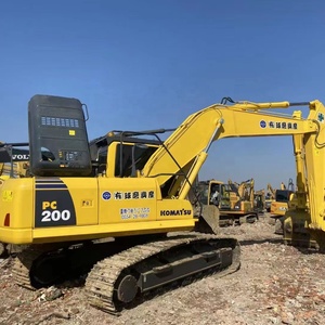 Komatsu-Excavadora lista para trabajar con bomba de engranajes de alto rendimiento, rodamientos de PLC y componentes básicos, incluida la caja de cambios del motor - Product Image 1