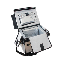 Boîte isotherme médicale pliable en cuir professionnelle avec emballage VIP pour l'expédition de médicaments