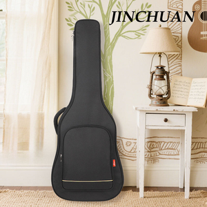 Housse de transport pour guitare <span class=keywords><strong>acoustique</strong></span> <span class=keywords><strong>Fender</strong></span>, en nylon rembourré, avec fermeture éclair, poignée confortable en deux parties, bretelles ergonomiques pour sac à dos - Product Image 4