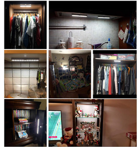 LED PIR Rechargeable 80LED Closet Light Motion Sensor Portable Wireless <strong>Under</strong> <strong>Cabinet</strong> <strong>Lighting</strong> LED - Product Image 4