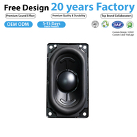 Accessoires de haut-parleur large bande de 2,5 pouces fabriqués en usine, haut-parleur HiFi 4 ohms 20W pour systèmes audio de voiture et véhicules