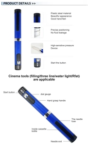 Portable V4 Aluminum Injector <b>Pen</b> Adjustable 60IU Dosing Tool Metal Body 3ml Cartridge Compatible for Daily Home Care Use - Product Image 6