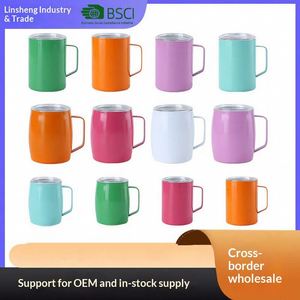 Tasse portable en acier inoxydable 304/201 de 3 oz avec poignée et tube d'aspiration, idéale pour le café et le vin en extérieur (vente transfrontalière) - Product Image 4