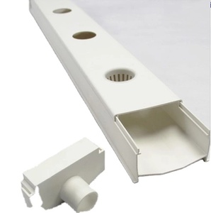 Petit tuyau carré en PVC de qualité alimentaire pour hydroponie, film plastique blanc à bas prix, économie <span class=keywords><strong>d</strong></span>'<span class=keywords><strong>eau</strong></span> pour la culture des plantes agricoles, <span class=keywords><strong>laitue</strong></span> - Product Image 1