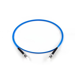 Câble de brassage fibre <span class=keywords><strong>optique</strong></span> monomode ST/UPC à cœur unique, blindage spiralé 2.0-3.0mm, anti-rongeurs, pour intérieur, solution FTTX/FTTH/FTTB - Product Image 1
