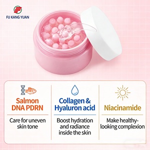 Gel Facial Nocturno Antienvejecimiento e Iluminador de Marca Privada FKY, Hidratante con <span class=keywords><strong>Aloe</strong></span> <span class=keywords><strong>Vera</strong></span> y Niacinamida, Crema en Cápsulas PDRN - Product Image 6