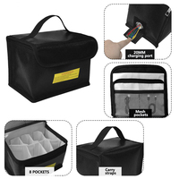 Sac de sécurité ignifuge pour batteries lithium-ion, pochette de protection pour le chargement et le stockage