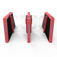 Torniquete de Velocidad para Peatones, Acero Inoxidable, Motor sin Escobillas, RFID, Código QR, Reconocimiento Facial, Control de Acceso, Anti-Embestida de Trasera, Gimnasio