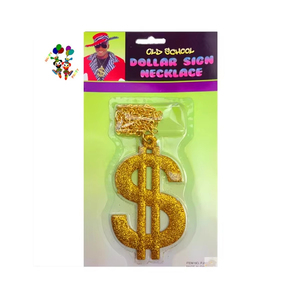 Gangster rapper trang phục Đảng chủ đề lung linh <span class=keywords><strong>pimp</strong></span> đô la hình dạng Chuỗi vòng cổ HPC-0928 - Product Image 1