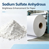 Sulfate de sodium anhydre de haute pureté de la marque Maoxing, prix par tonne pour l'industrie papetière