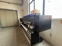 Imprimante jet d'encre 3,2 m (10 pi) à 4 têtes grand format pour vinyle, autocollants, bâches et banderoles (imprimante Lona)